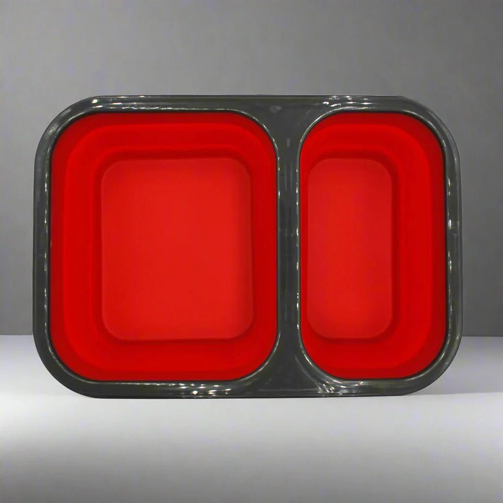 Boite de Conservation Alimentaire - CollapsibleLunchBox™ - Rouge - Cuisineaccess