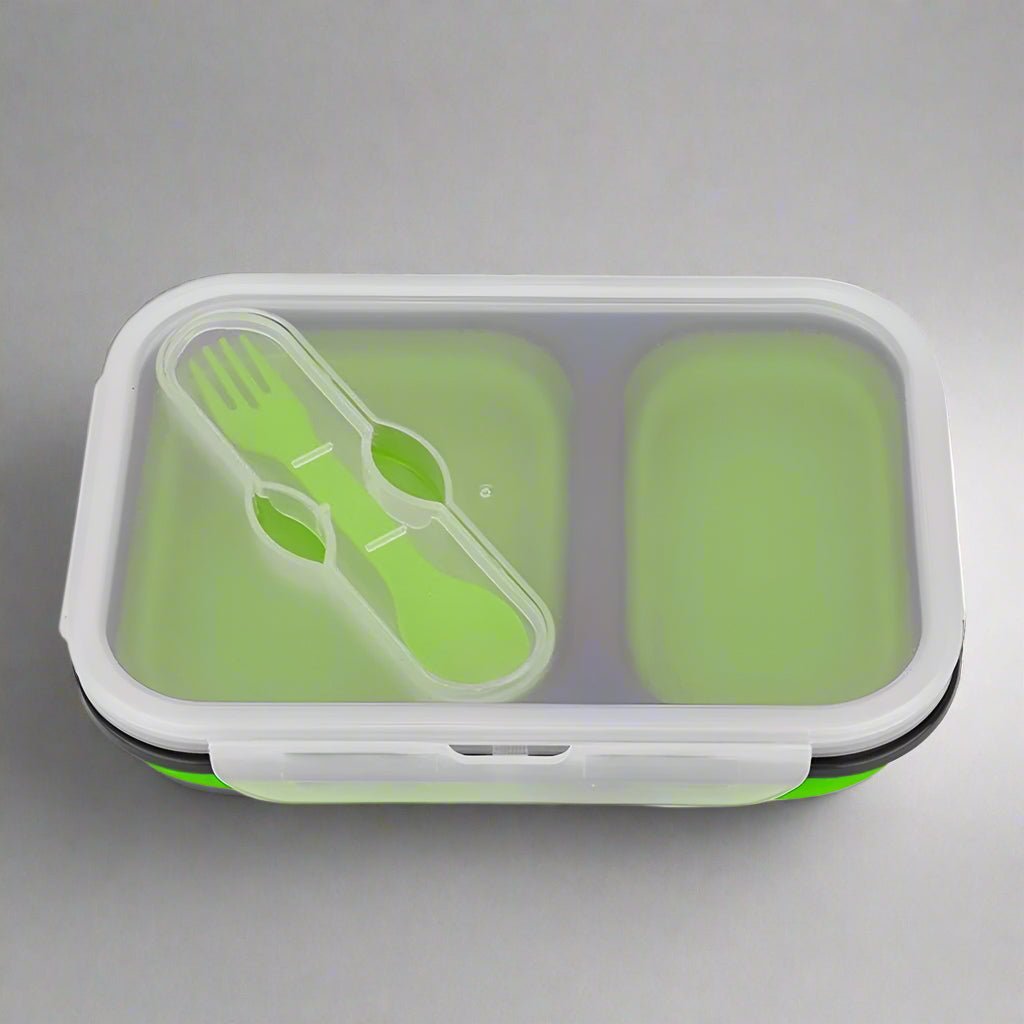 Boite de Conservation Alimentaire - CollapsibleLunchBox™ - Vert - Cuisineaccess