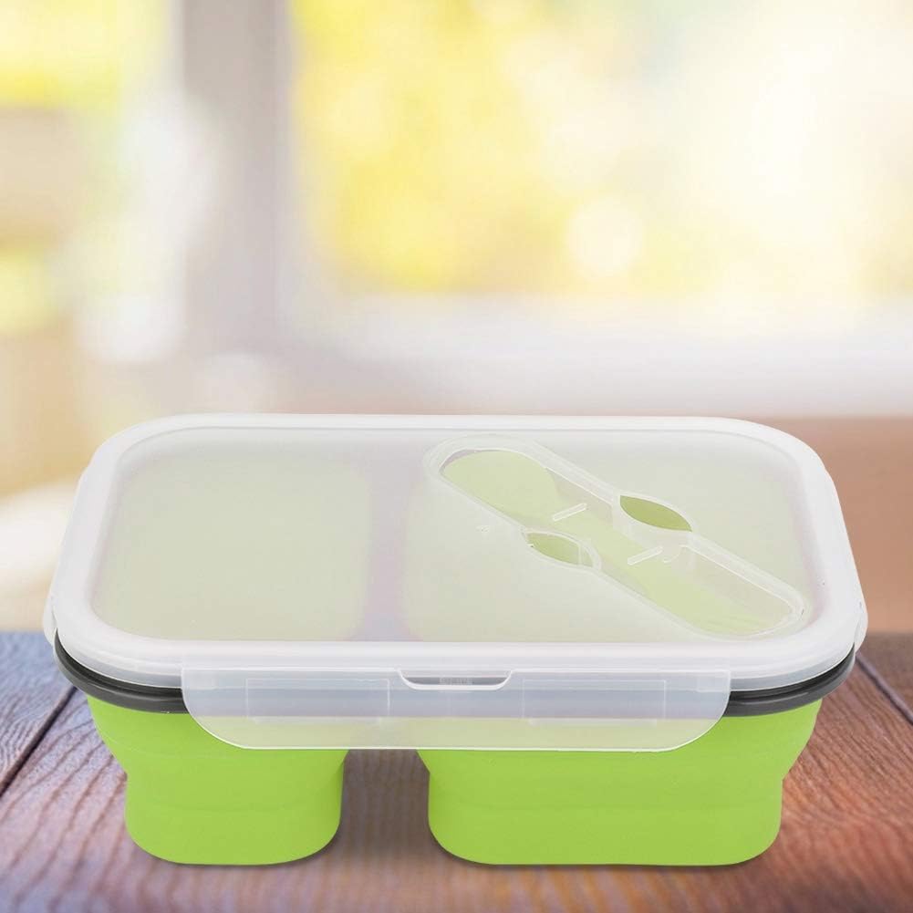 Boite de Conservation Alimentaire - CollapsibleLunchBox™ - Vert - Cuisineaccess