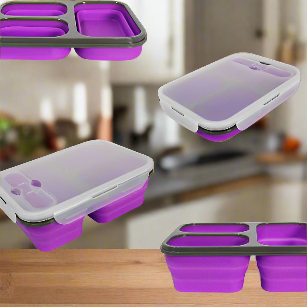 Boite de Conservation - BentoGo™ - Violet - Cuisineaccess